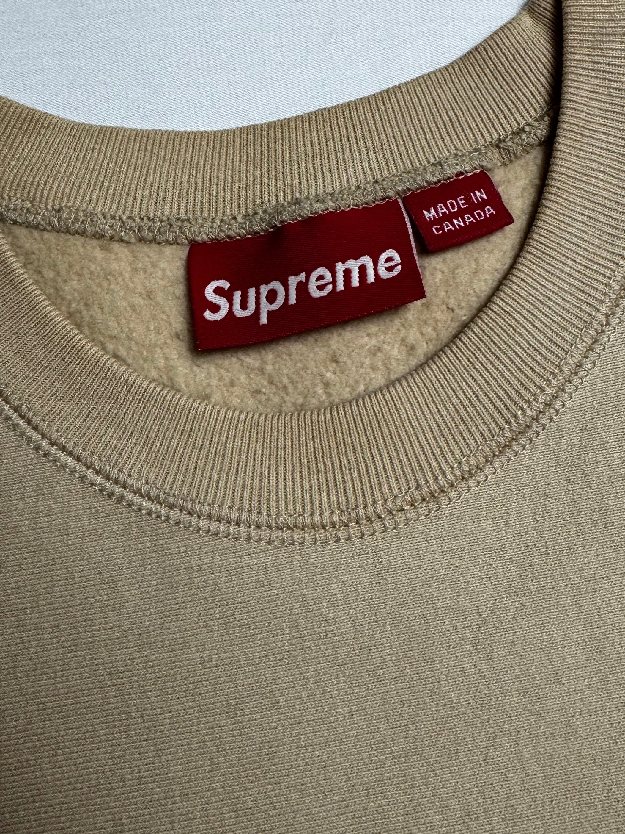 Supreme Sand Box Logo Crewneck 2002