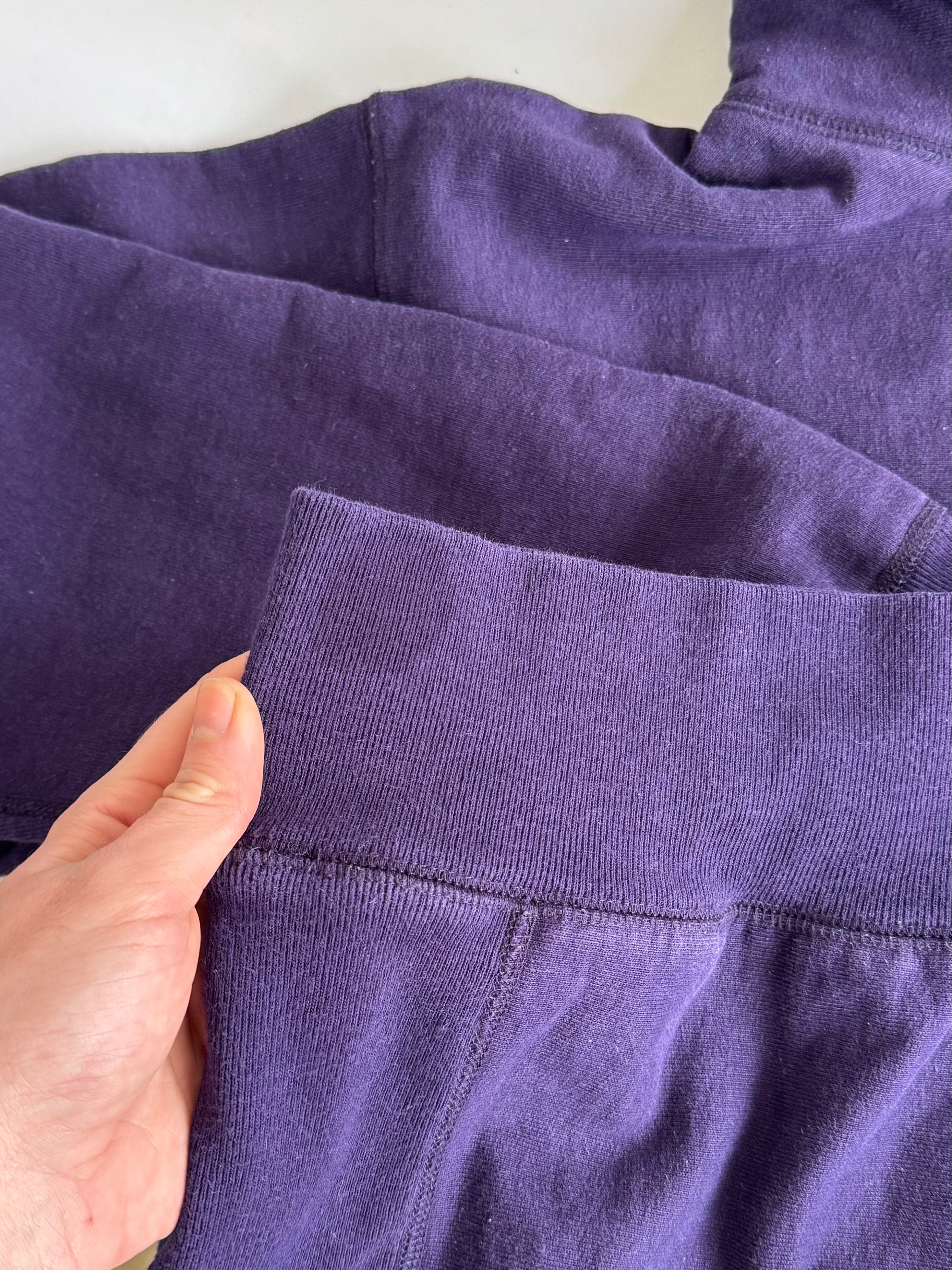Supreme Purple Box Logo Hoodie 2002