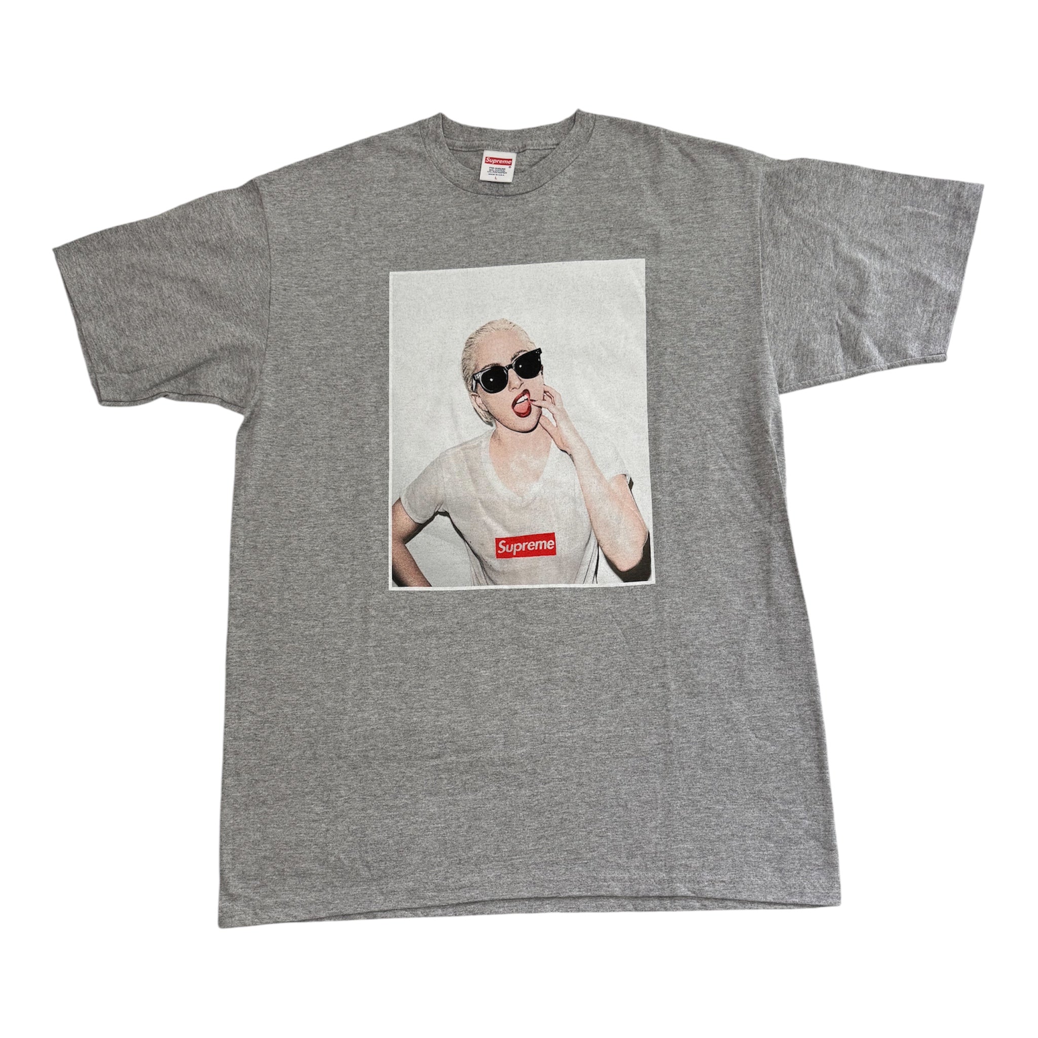 Supreme Lady Gaga Sample Photo Tee 2011