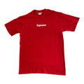 Supreme Red Tonal Box Logo Tee 1999