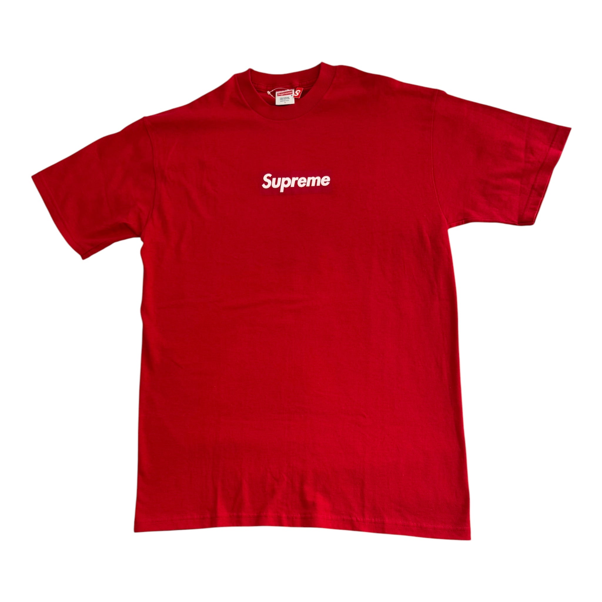 Supreme Red Tonal Box Logo Tee 1999