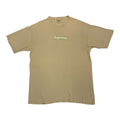 Supreme Tan Box Logo Tee 2003