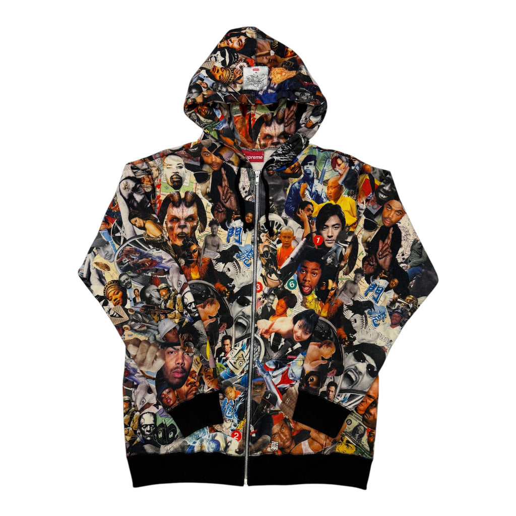 Supreme Phase 2 Collage Zip Up Hoodie 2006
