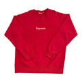 Supreme Red Box Logo Crewneck 1999