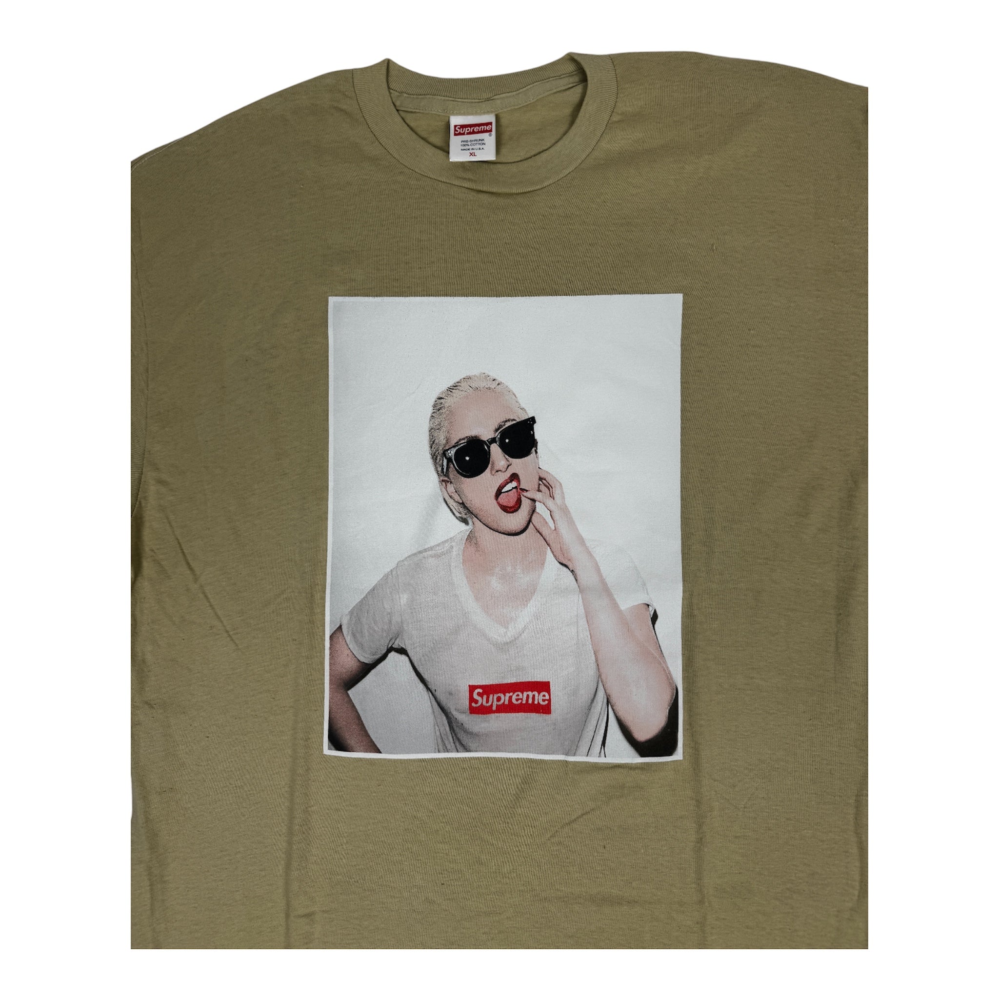 Supreme Sample Lady Gaga Photo Tee 2011