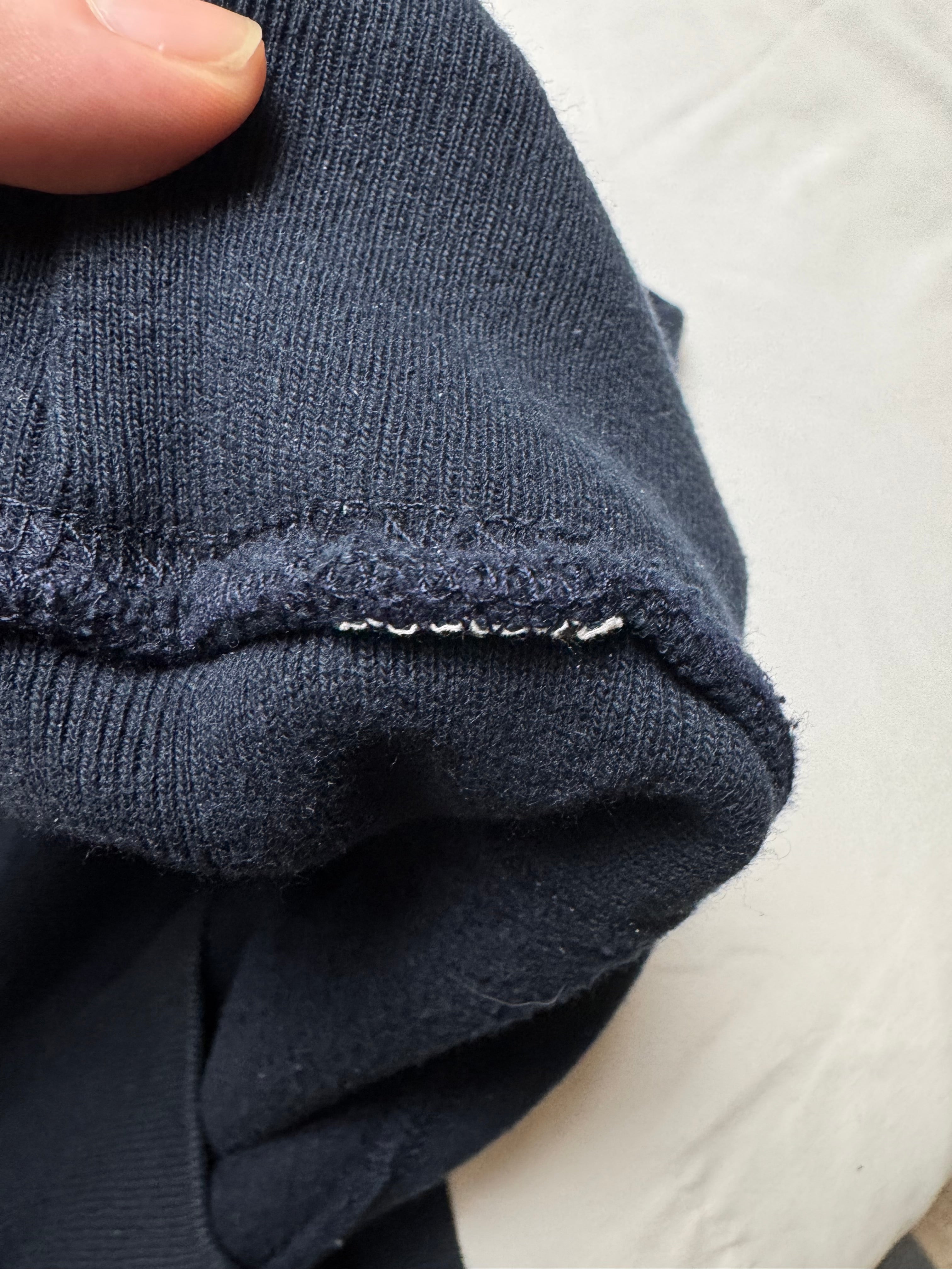 Supreme Red/Navy Box Logo Crewneck 2000