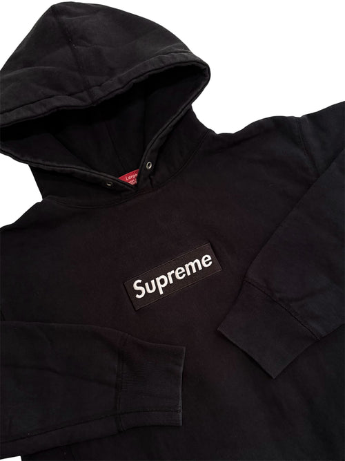 Supreme Black Box Logo Hoodie 2005