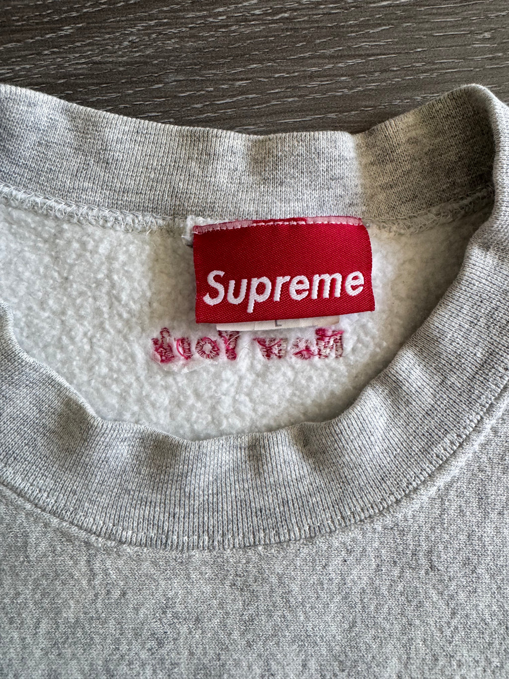 Supreme 1st Anniversary Box Logo Crewneck 1995