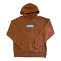 Supreme Rust Box Logo Hoodie 2017