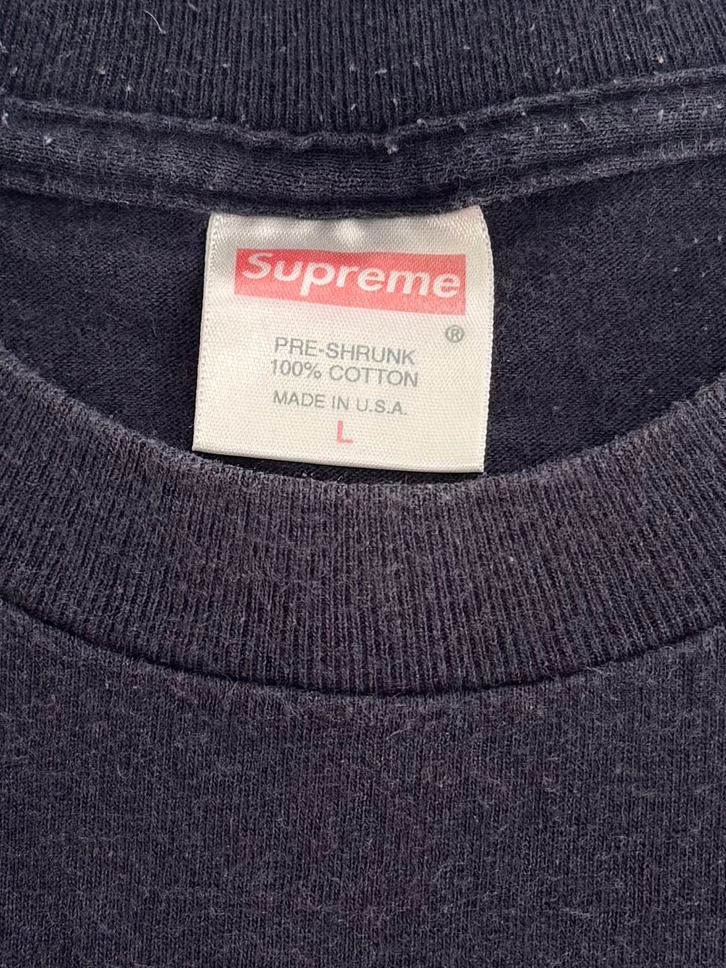 Supreme 9/11 Patriot Box Logo Tee 2001