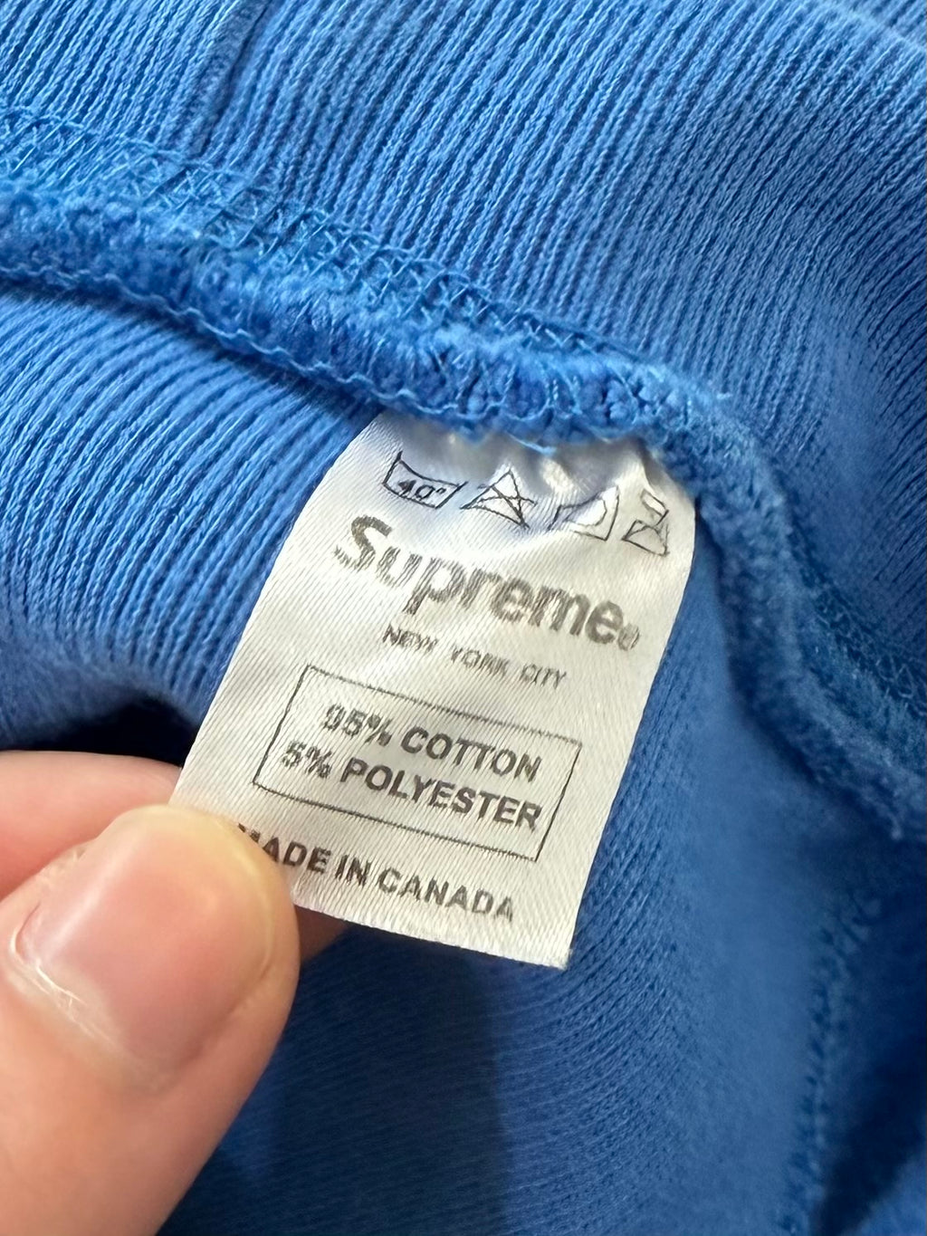 Supreme Sky Box Logo Hoodie 2006