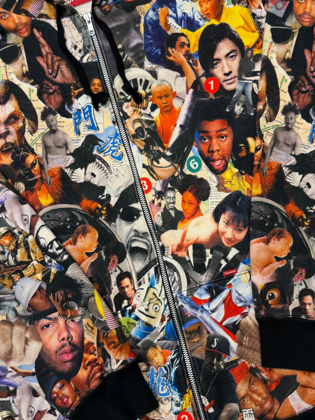 Supreme Phase 2 Collage Zip Up Hoodie 2006