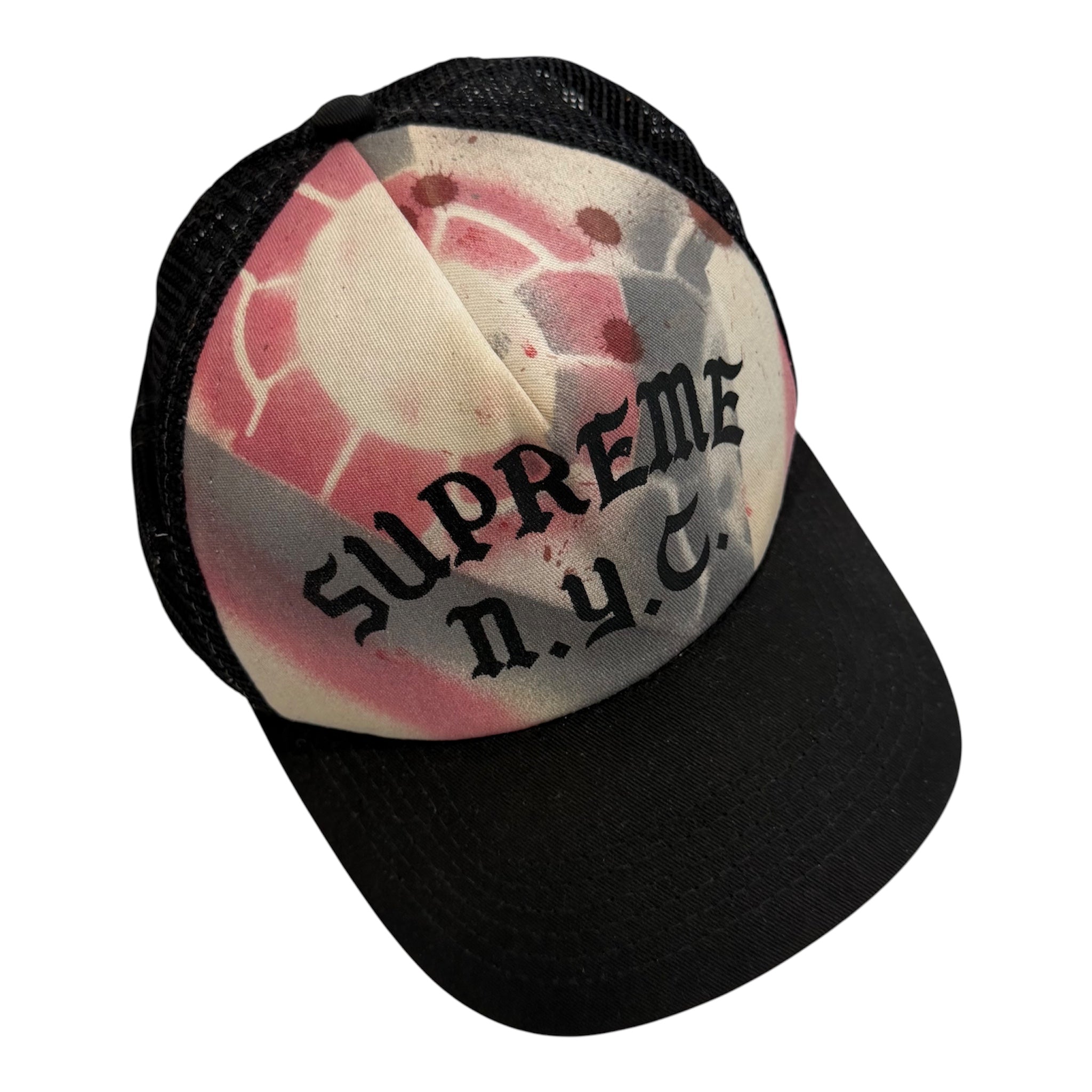 Supreme Rammellzee Hand Painted Hat 1/1 2004