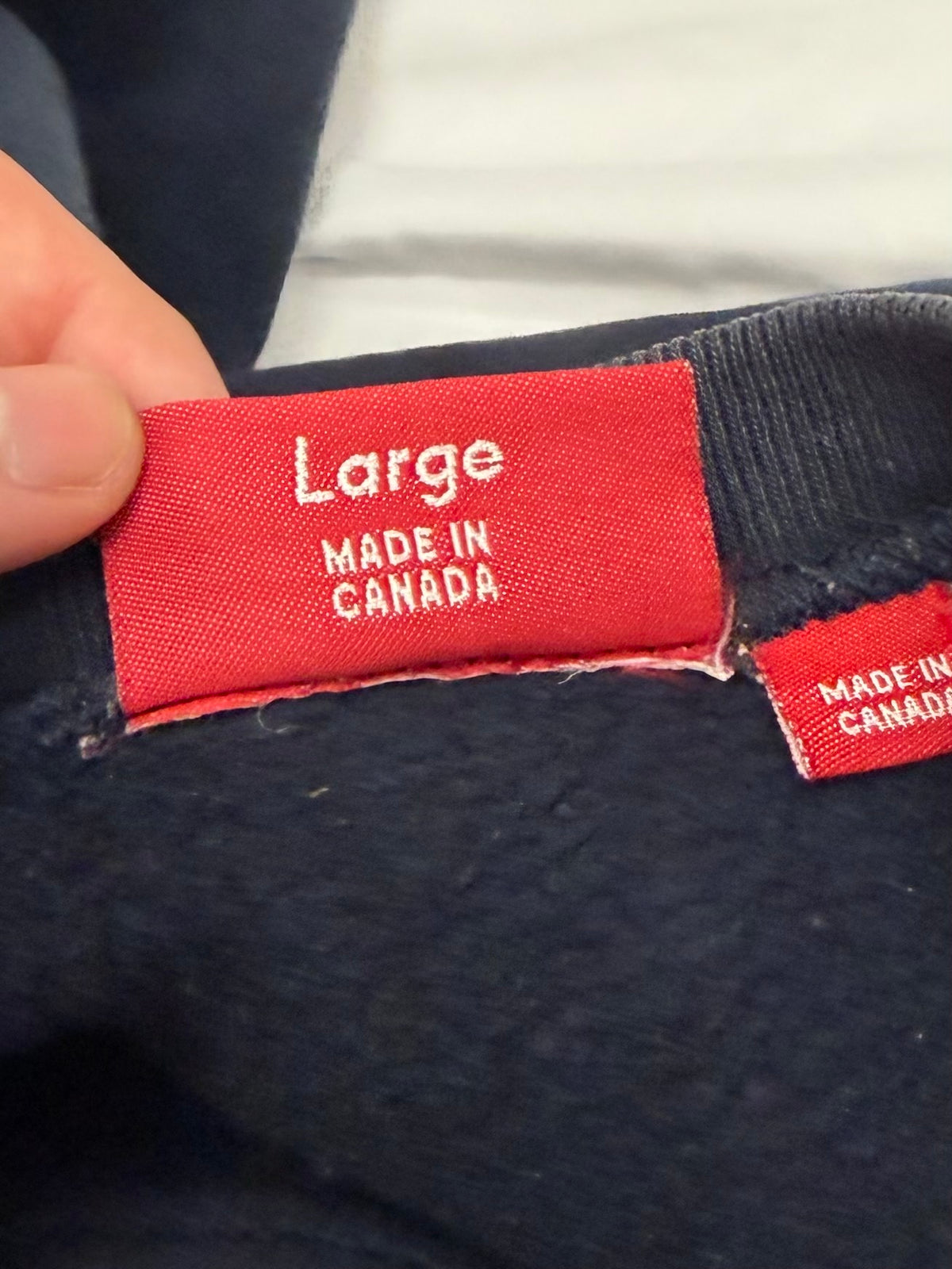 Supreme Navy Box Logo Crewneck 1999