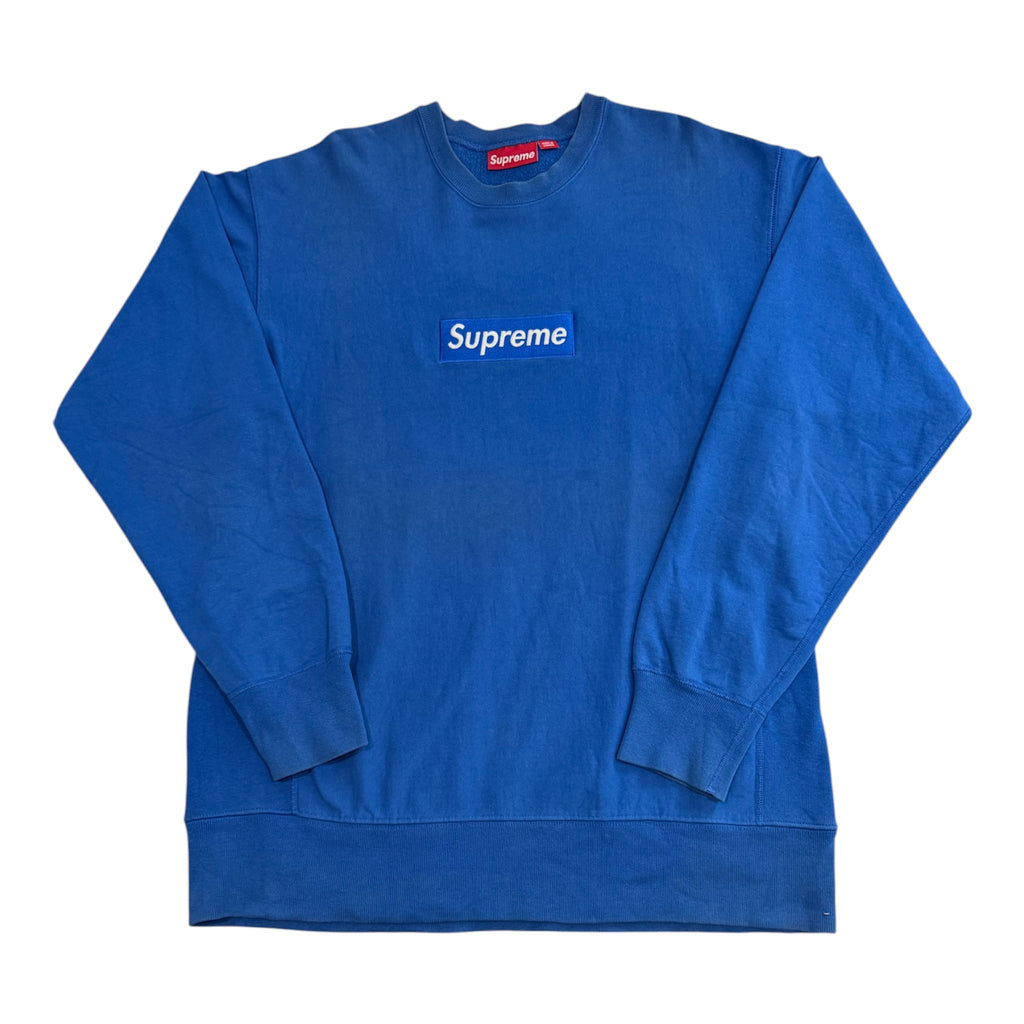 Supreme Royal Box Logo Crewneck 2002