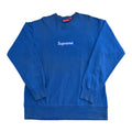 Supreme Royal Box Logo Crewneck 2002