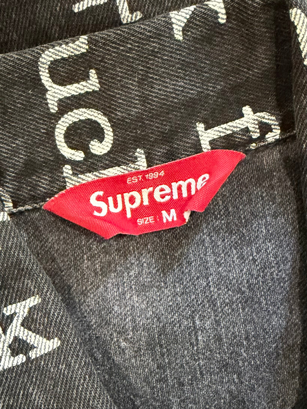 Supreme Fuck Denim Jacket 2013