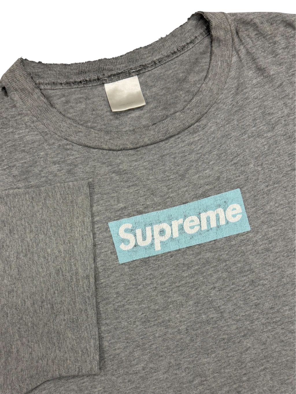 Supreme Ice on Grey Box Logo Tee 1998