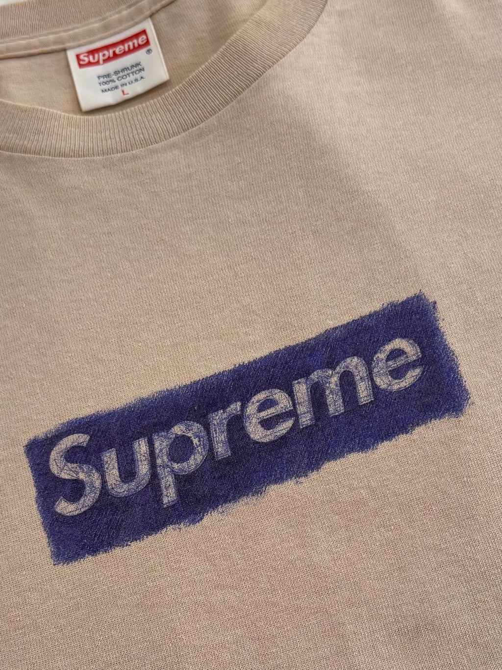 Supreme Molodkin Box Logo Tee 2004