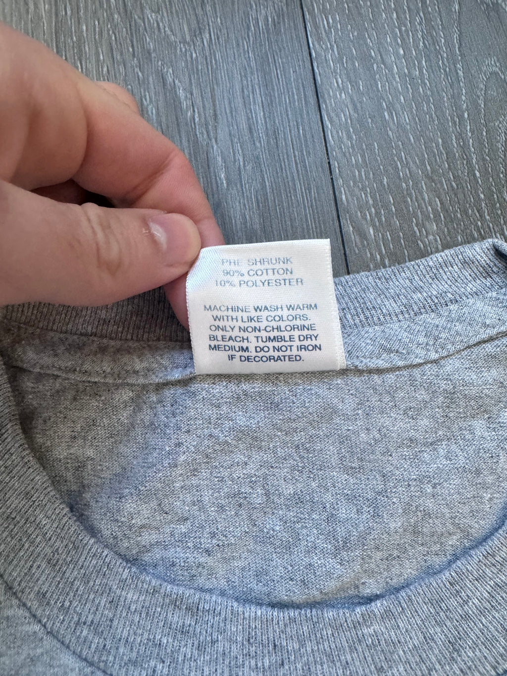 Supreme Purple/Grey Box Logo Tee 1998