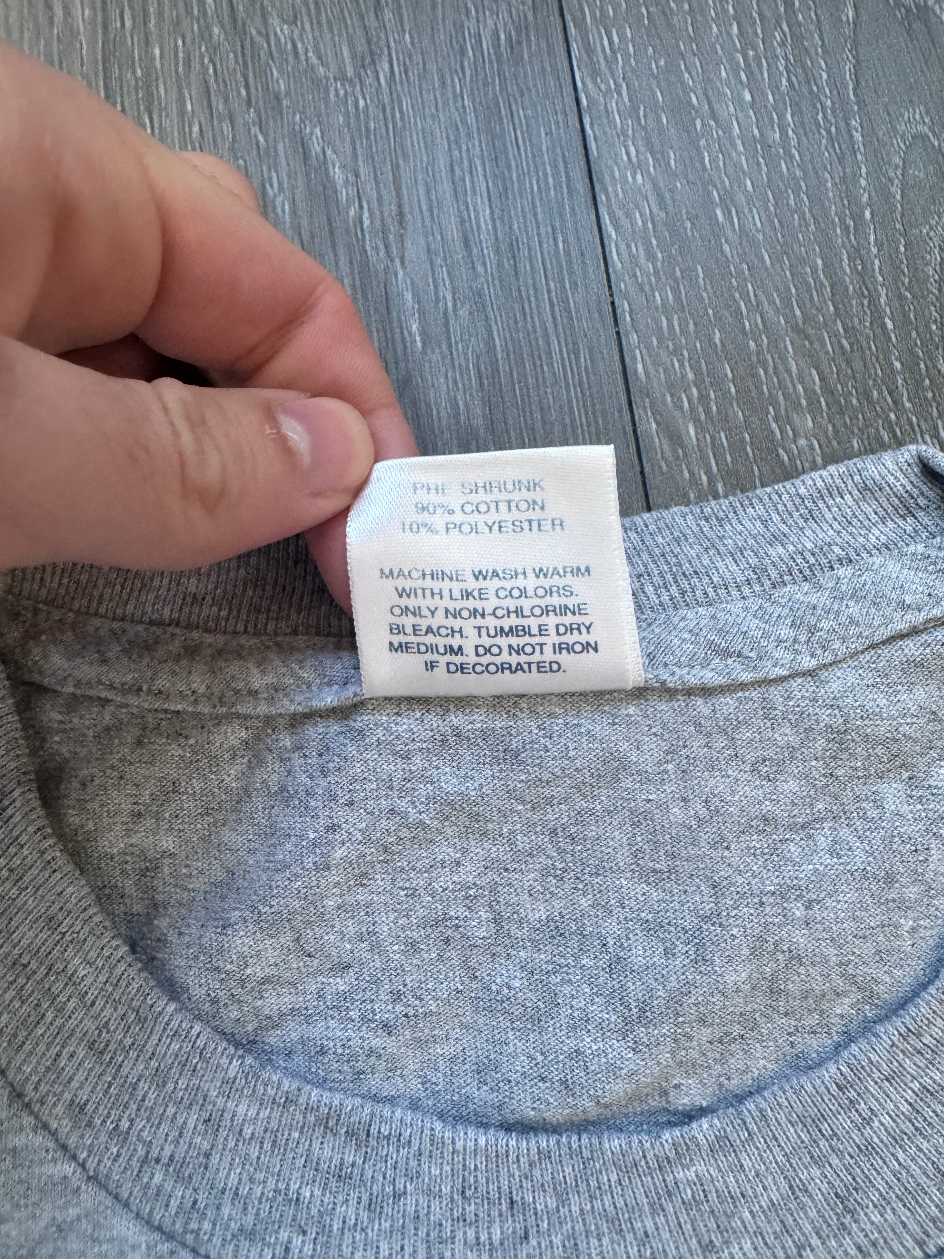Supreme Purple/Grey Box Logo Tee 1998