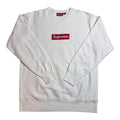 Supreme Red/White Box Logo Crewneck 2003