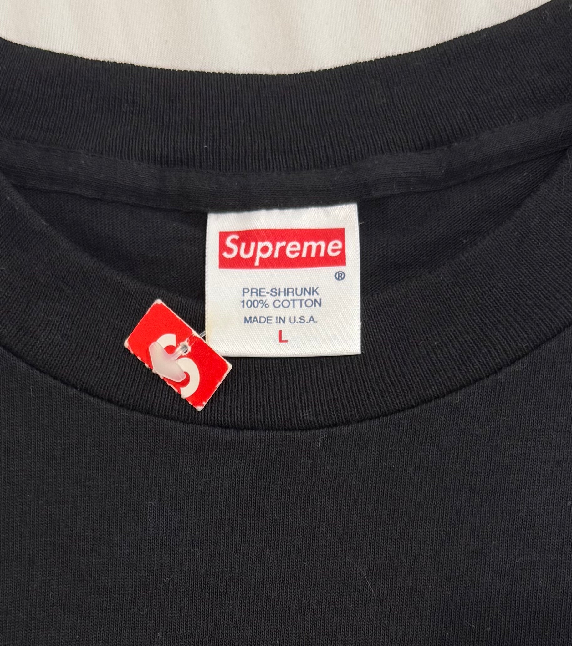 Supreme Black Box Logo Tee 1999