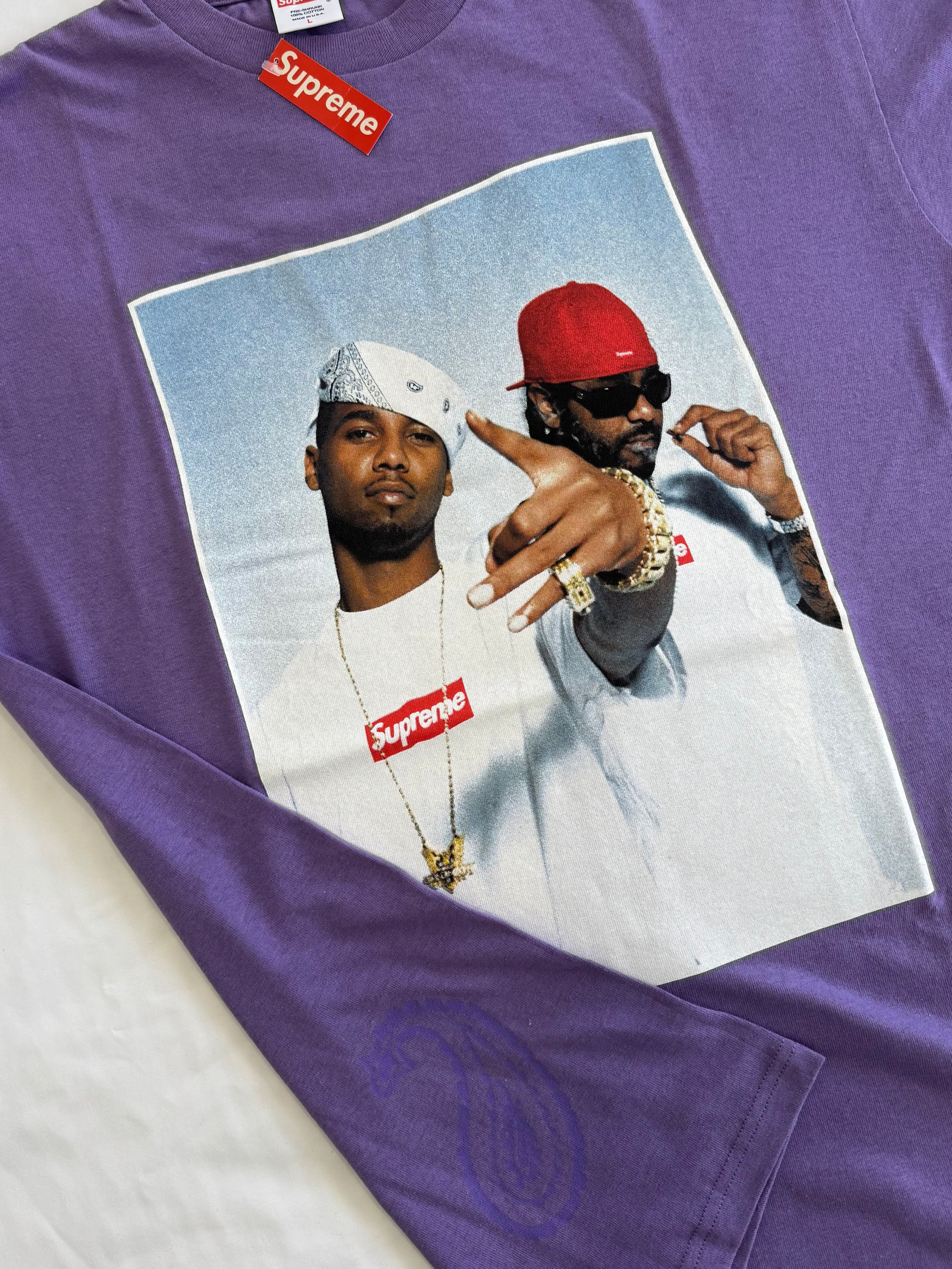 Supreme Dipset Photo Tee Purple 2006