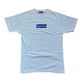 Supreme Blue on White Box Logo Tee 1995