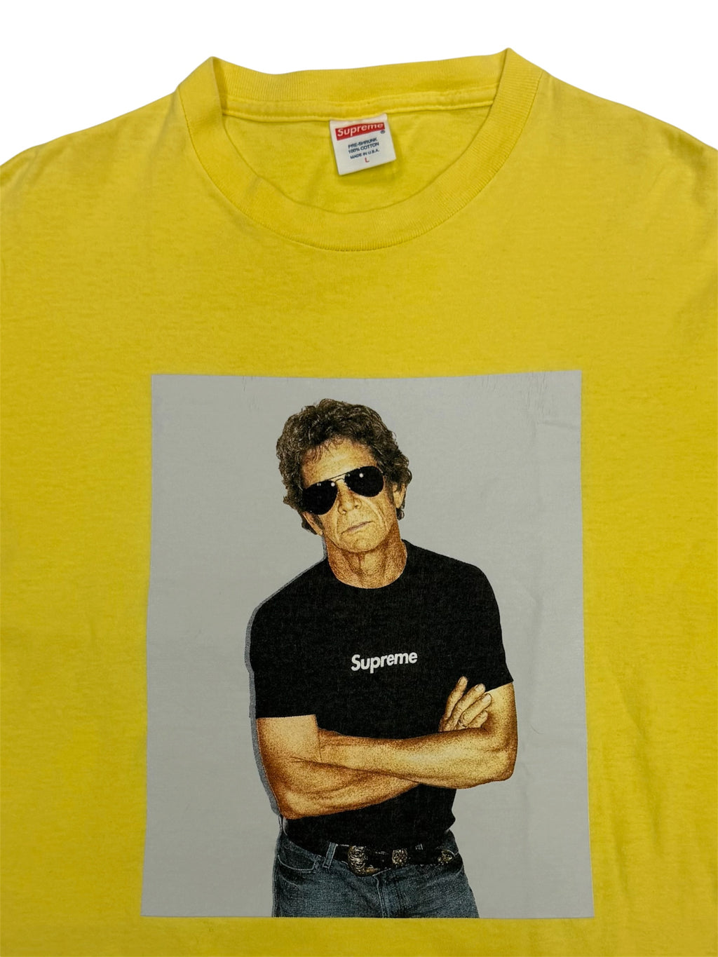 Supreme Lou Reed Photo Tee 2009