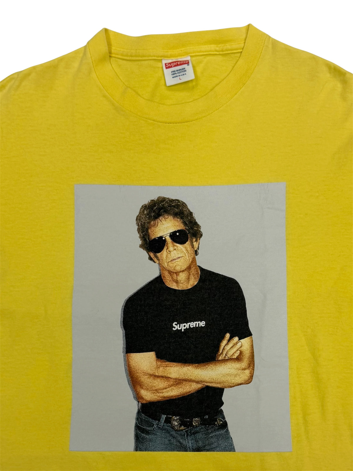 Supreme Lou Reed Photo Tee 2009