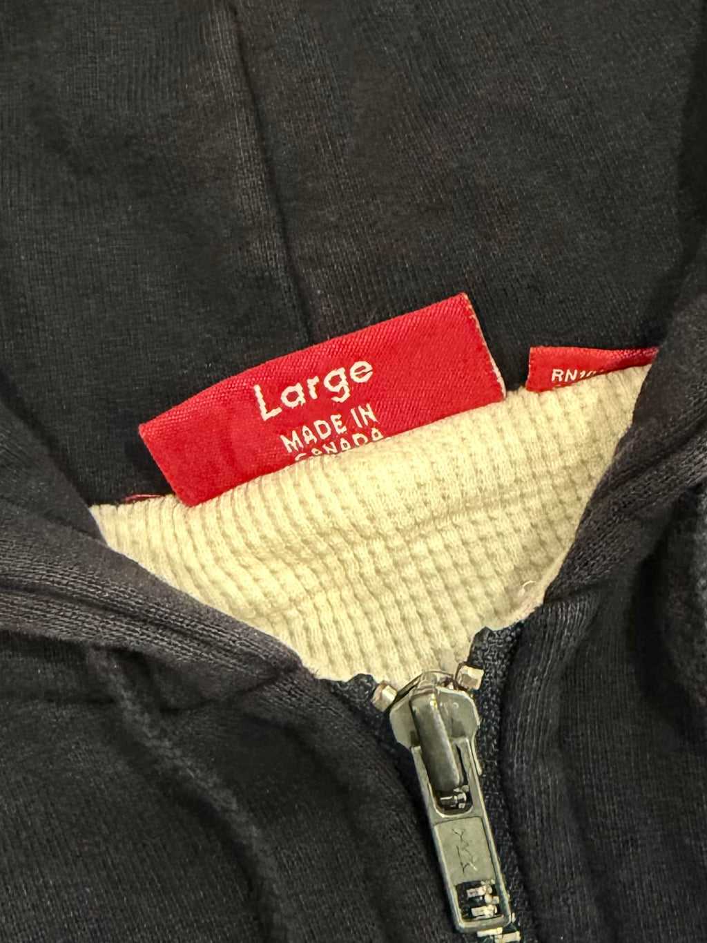 Supreme Carhartt Logo Rip Thermal Zip 2001