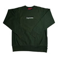 Supreme Forest Green Box Logo Crewneck 2003
