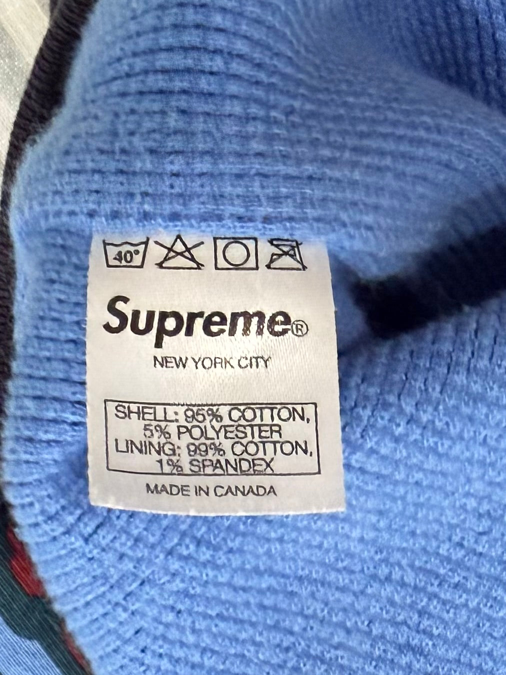Supreme Cold World Thermal Zip Up 2006