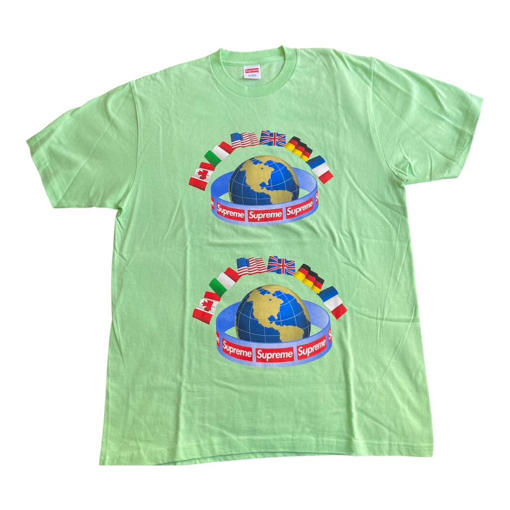 Supreme Worldwide Tee Test Print 2015