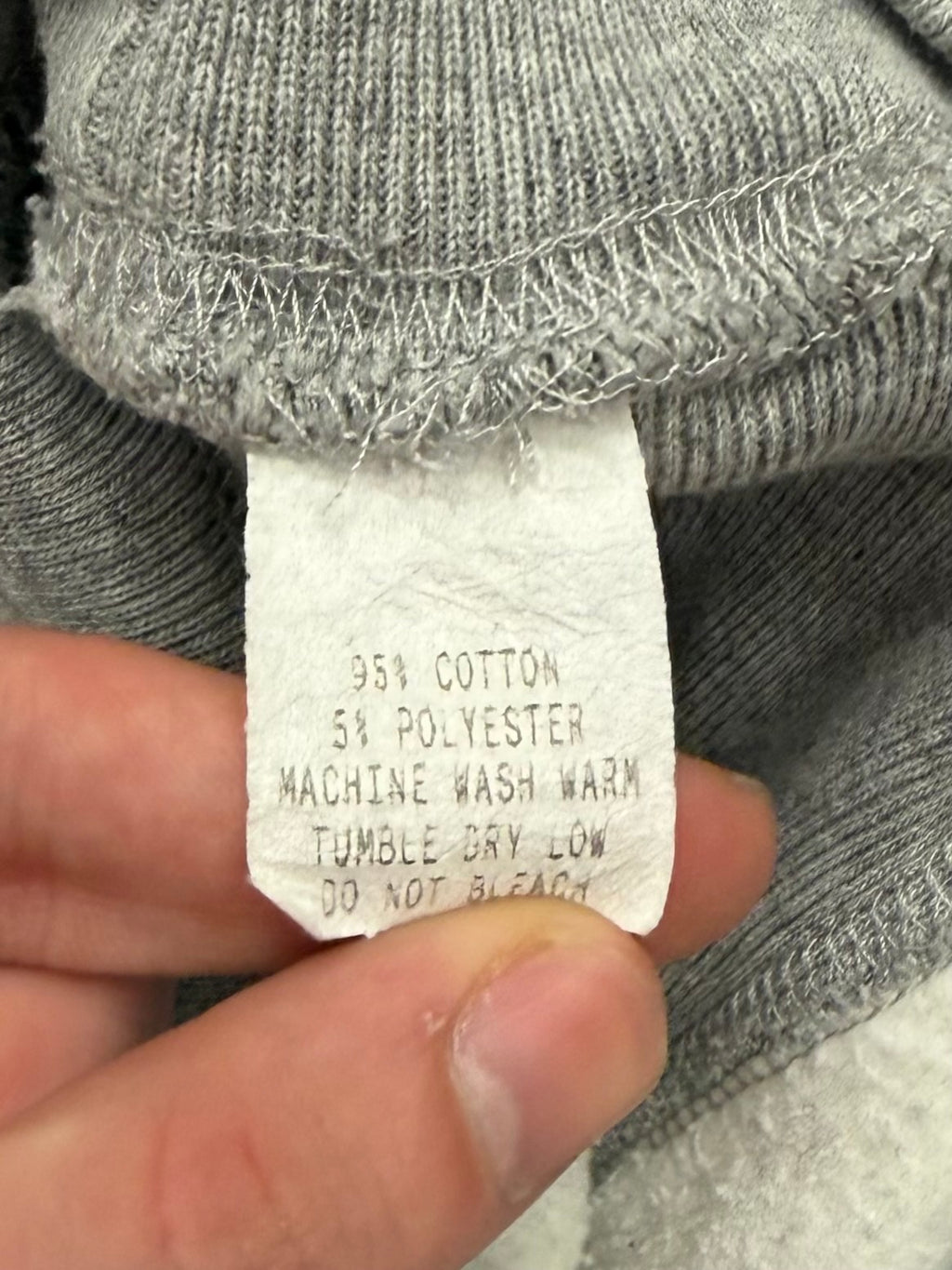 Supreme Red on Grey Box Logo Crewneck 1999