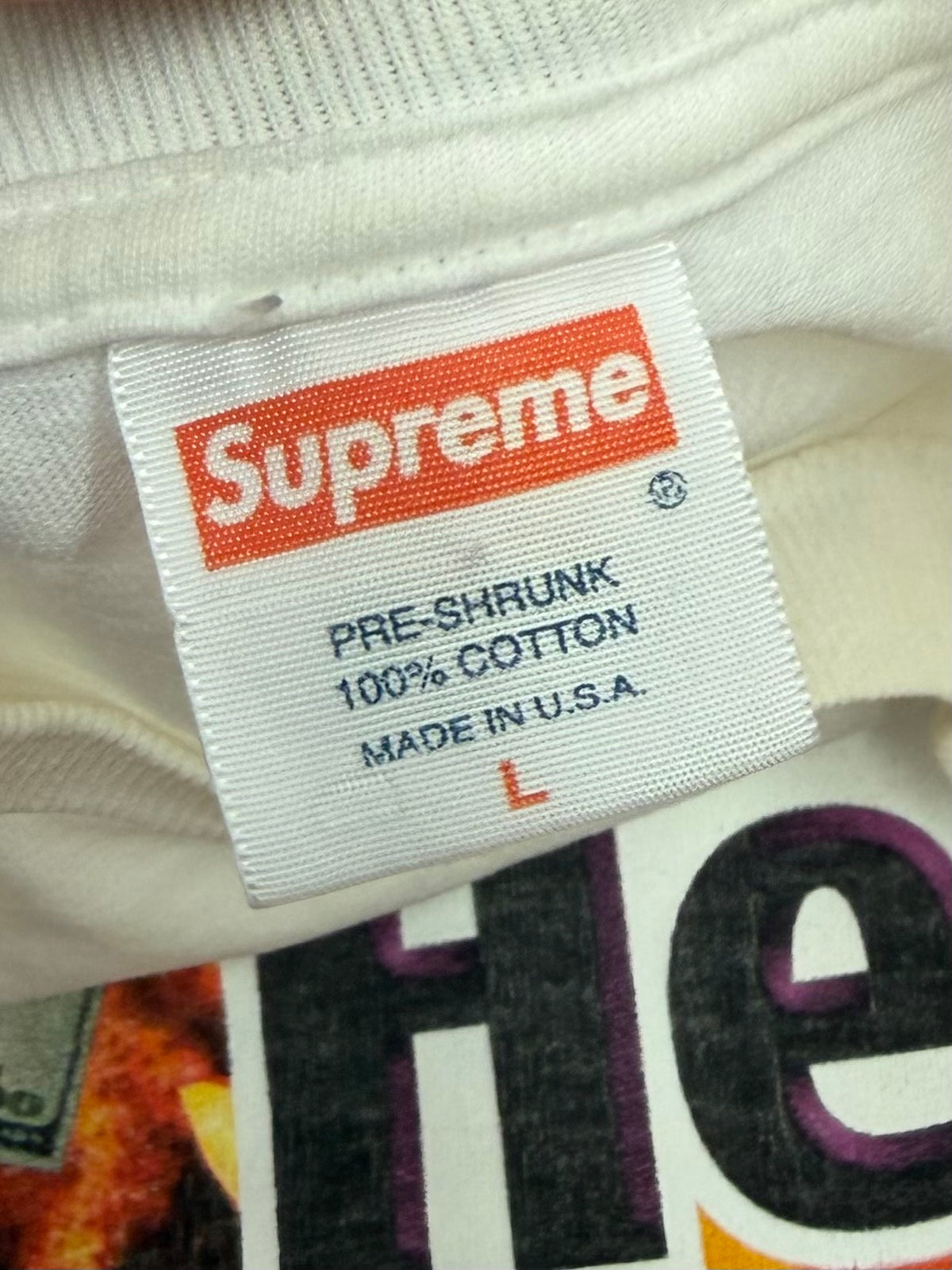 Supreme Raisin Hell Tee 2005
