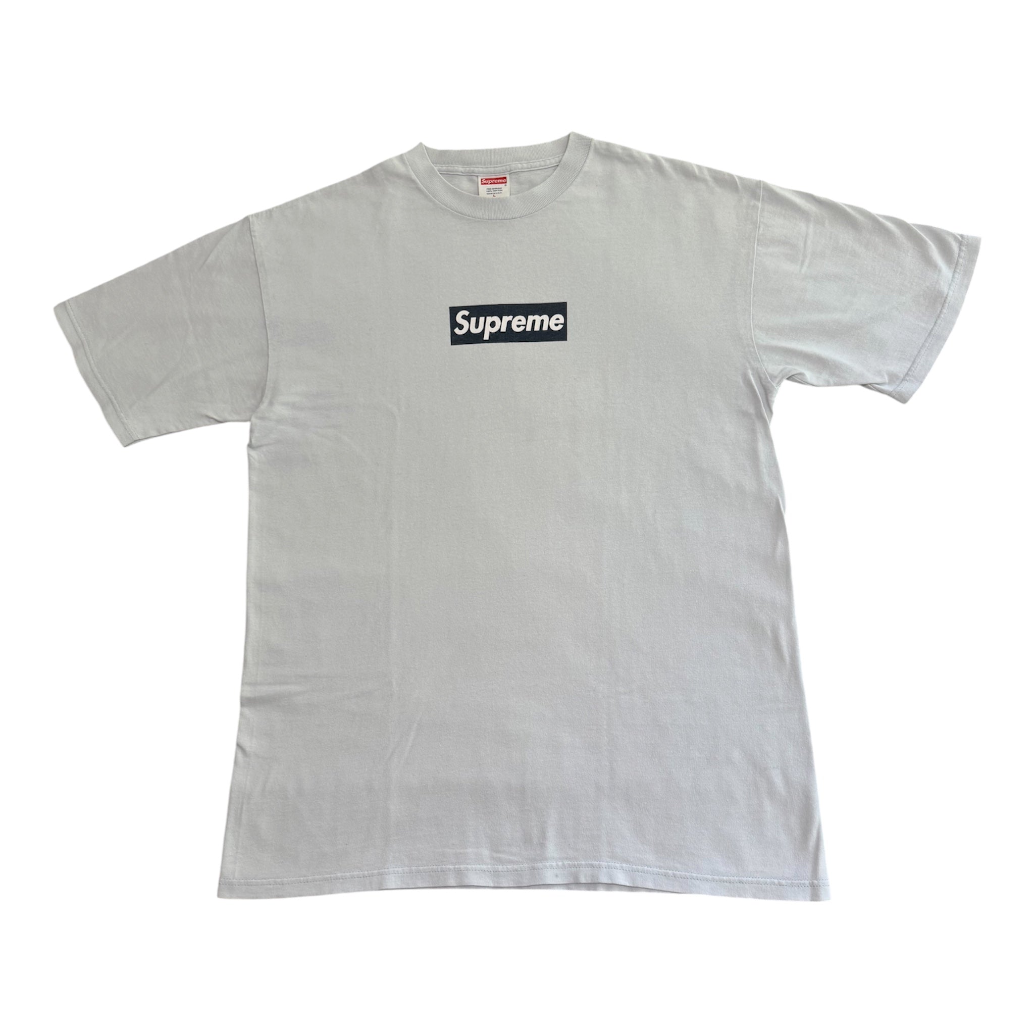 Supreme Navy/Ice Box Logo Tee 2001