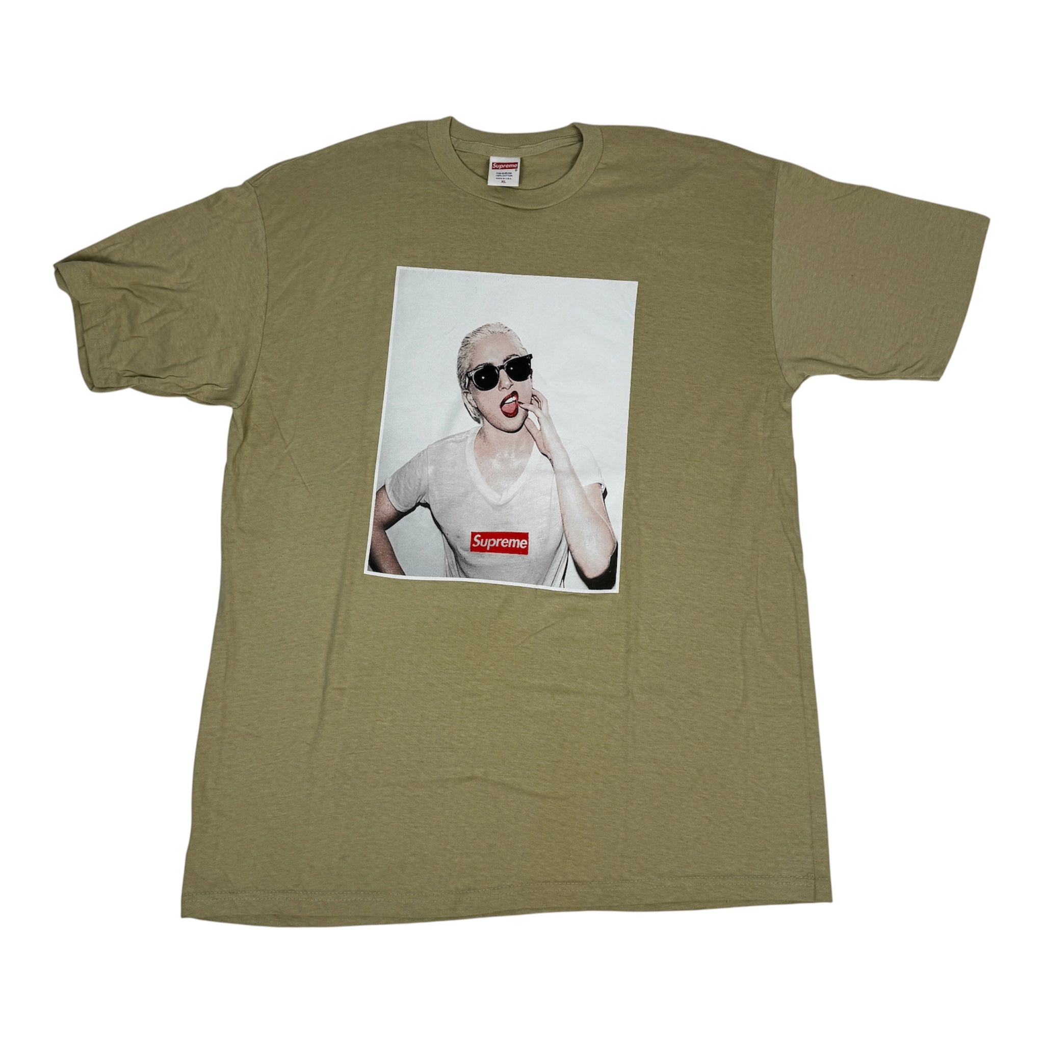 Supreme Sample Lady Gaga Photo Tee 2011
