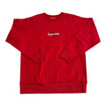 Supreme Red Box Logo Crewneck 2004