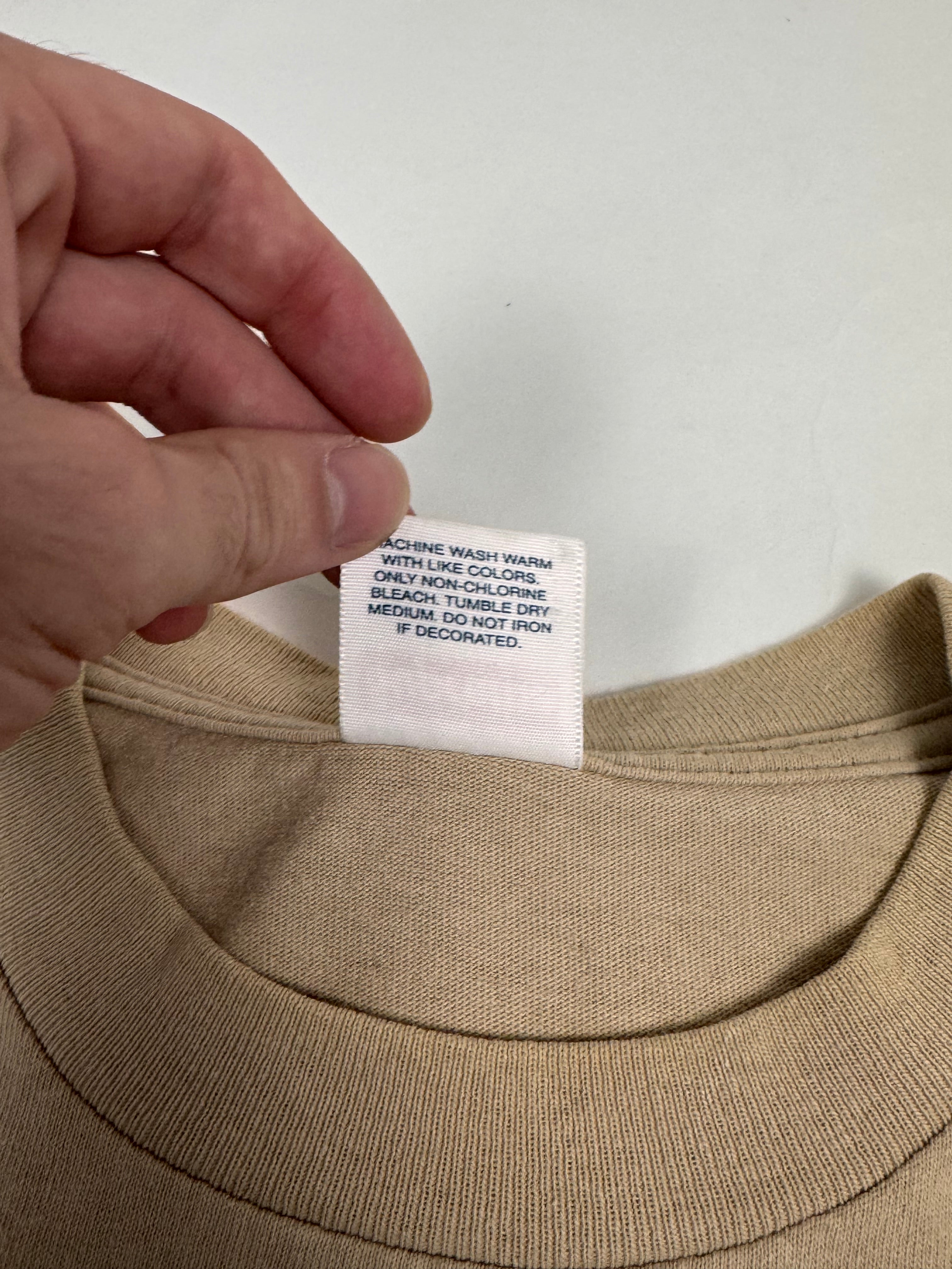 Supreme Tan Tonal Box Logo Tee 2003