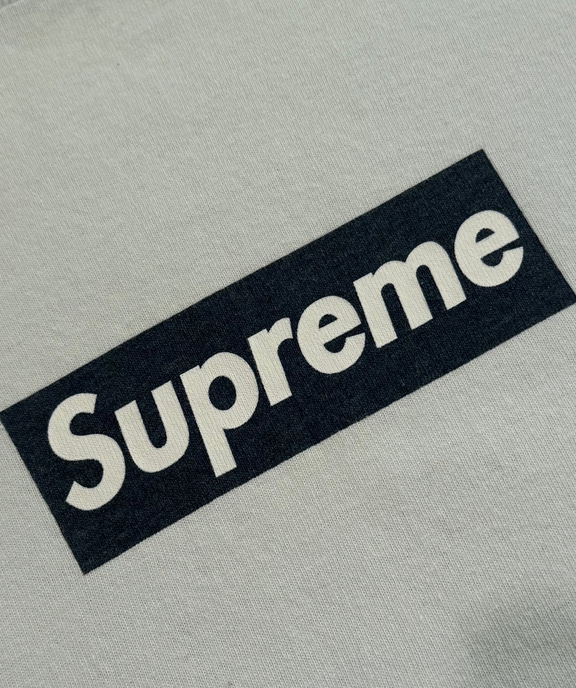 Supreme Navy/Ice Box Logo Tee 2001