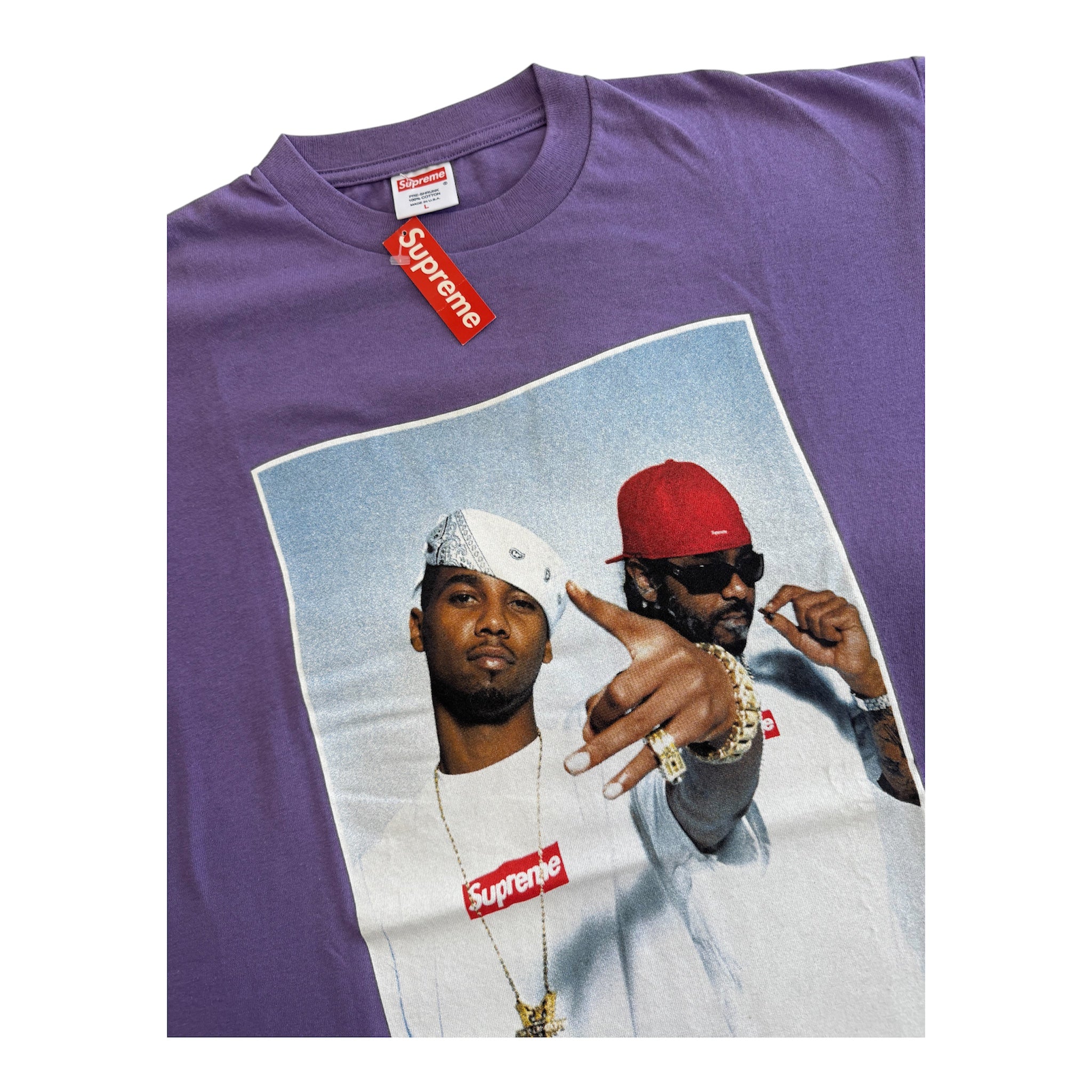 Supreme Dipset Photo Tee Purple 2006
