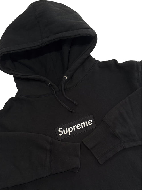 Supreme Black Box Logo Hoodie 1999