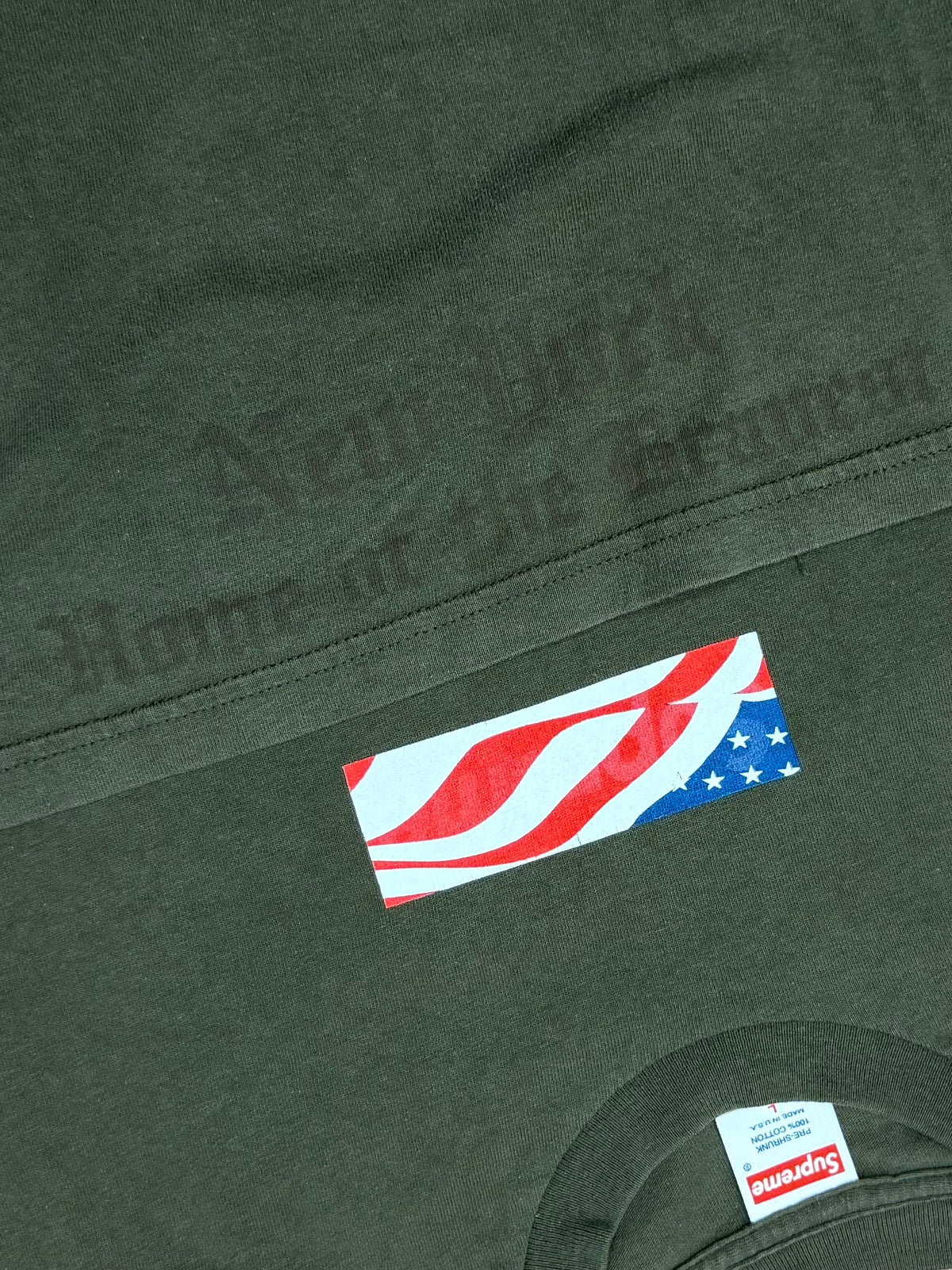 Supreme 9/11 Patriot Box Logo 2001