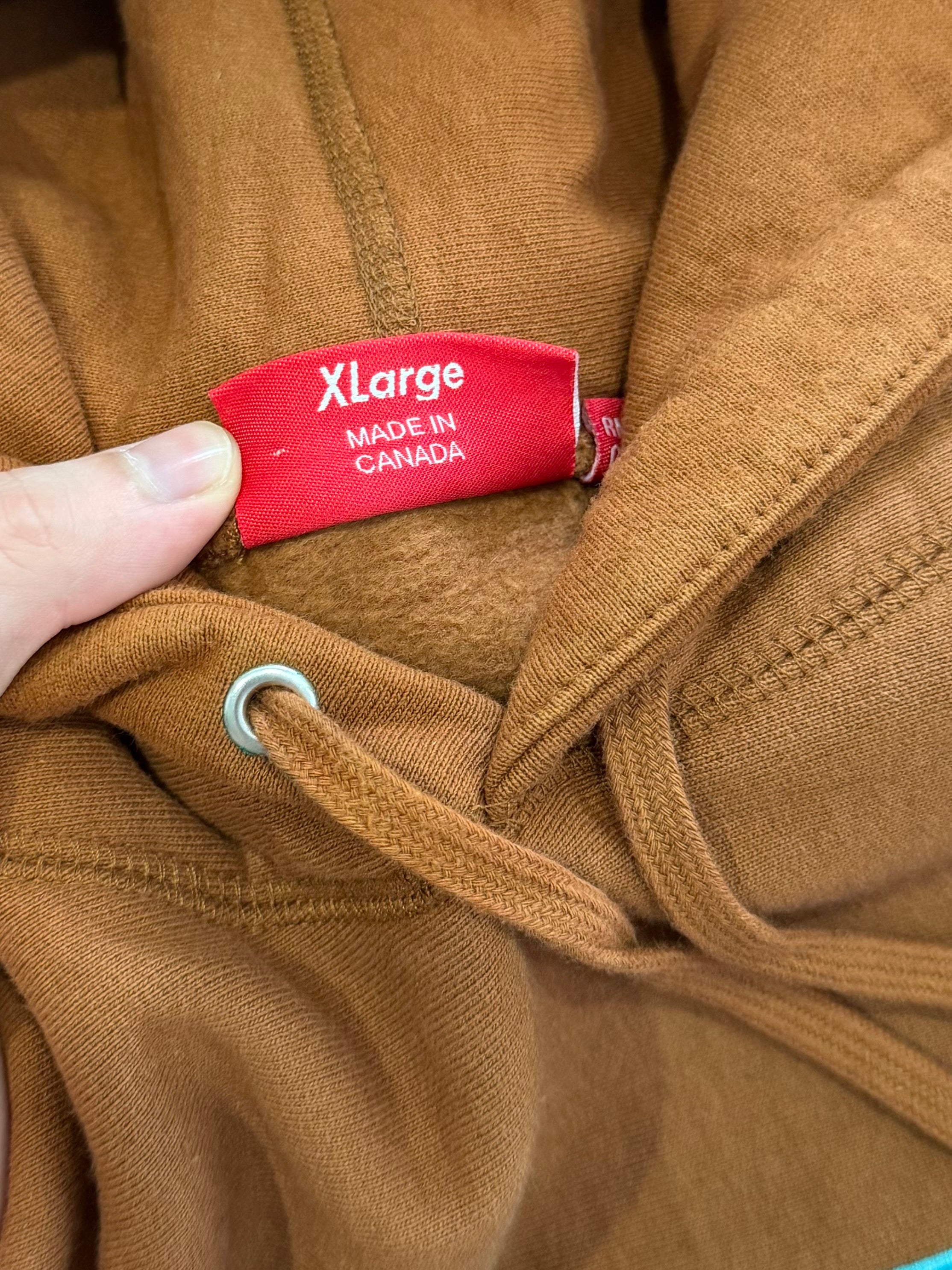 Supreme Rust Box Logo Hoodie 2017