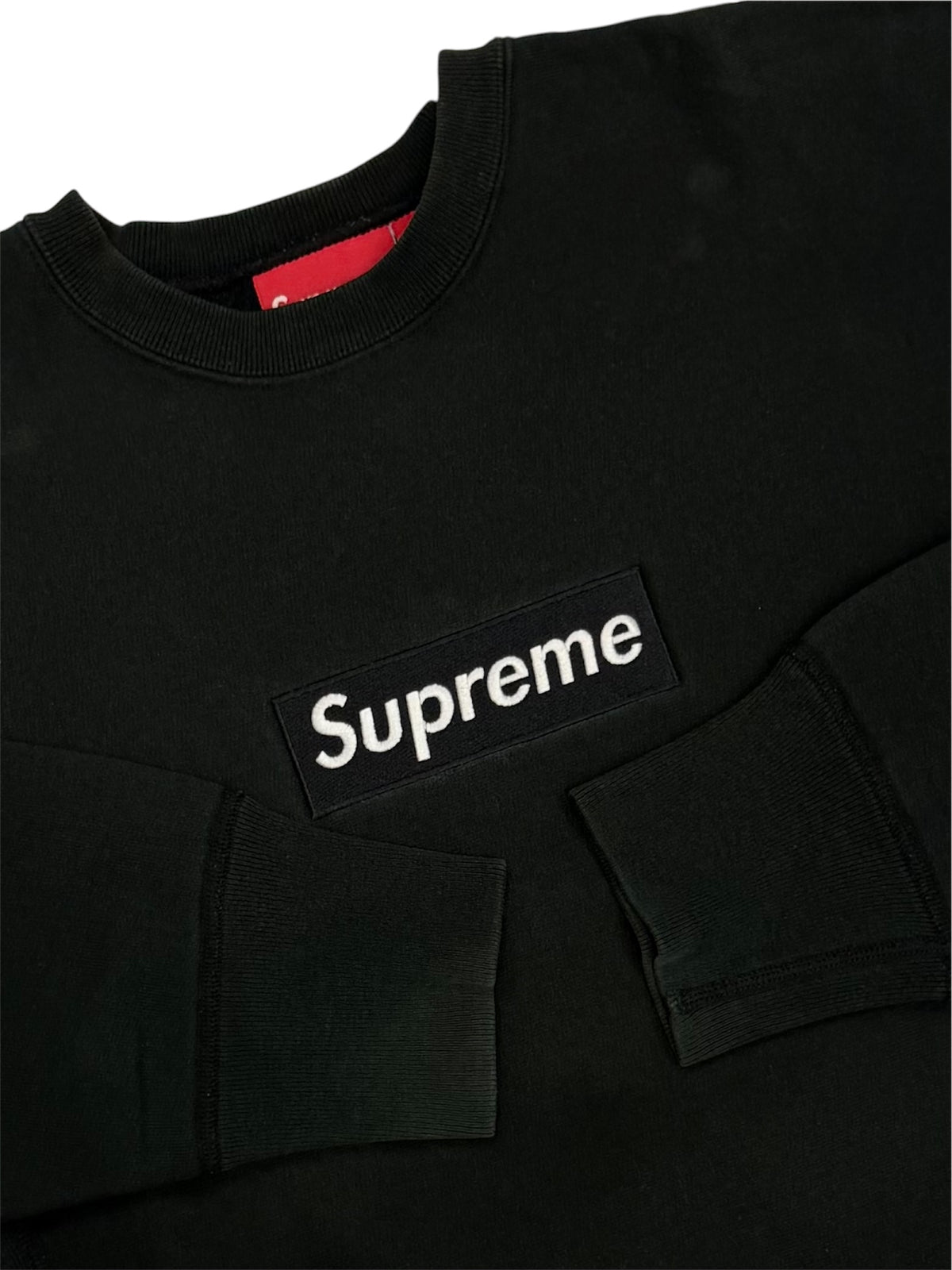 Supreme Black Box Logo Crewneck 1999