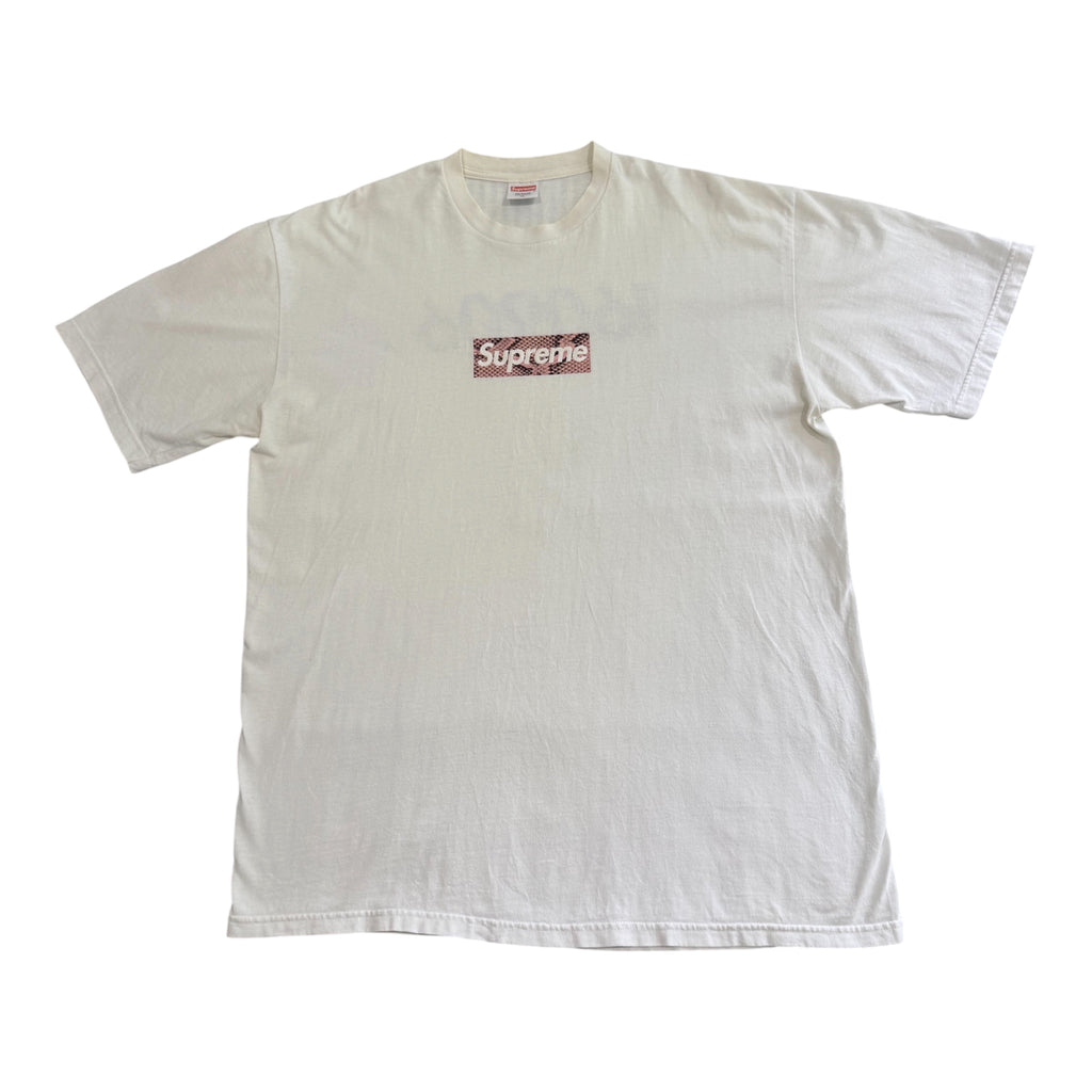 Supreme F&F Snakeskin Box Logo Tee 2006