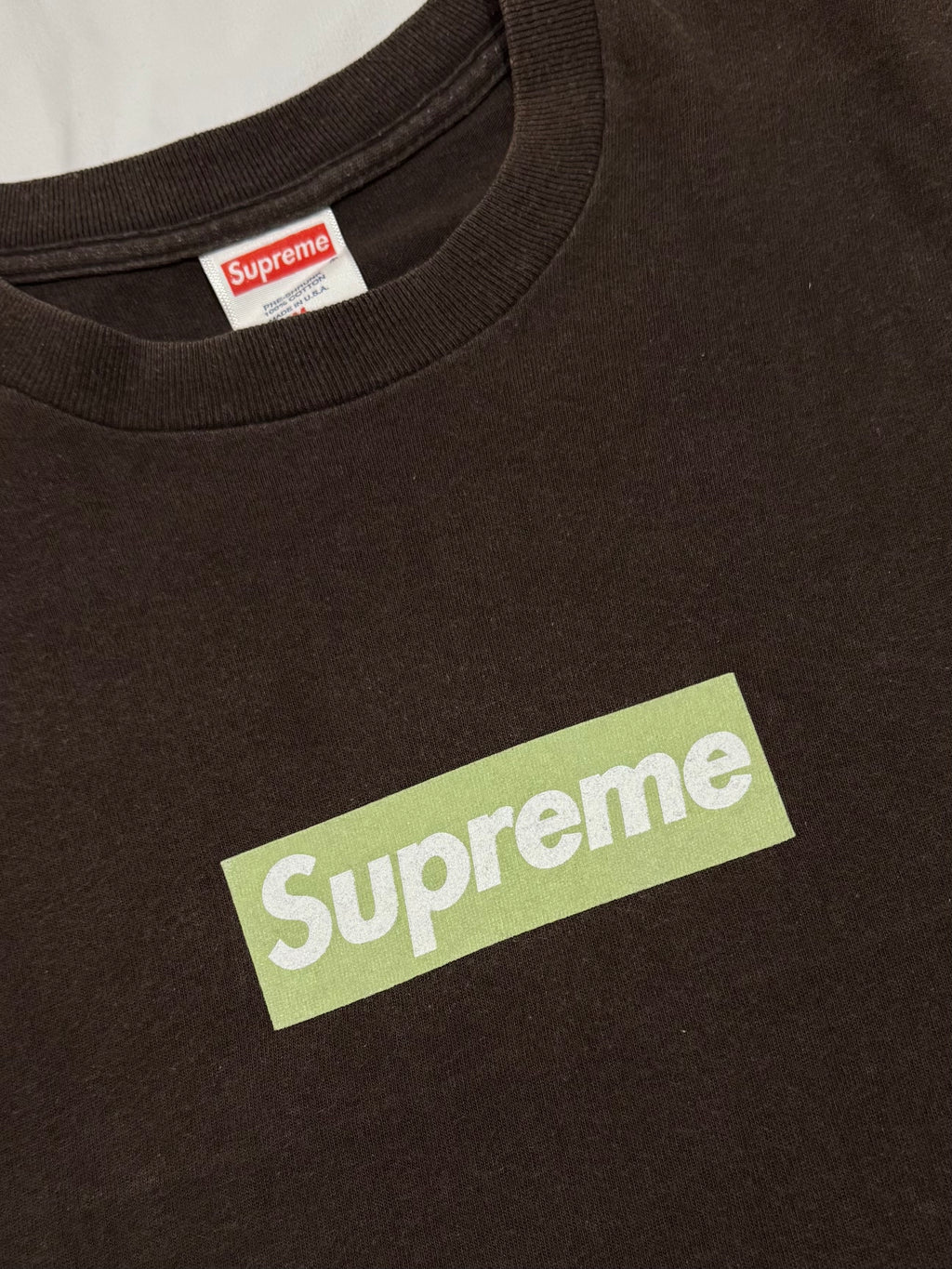 Supreme “Kiwi” Box Logo Tee 2001