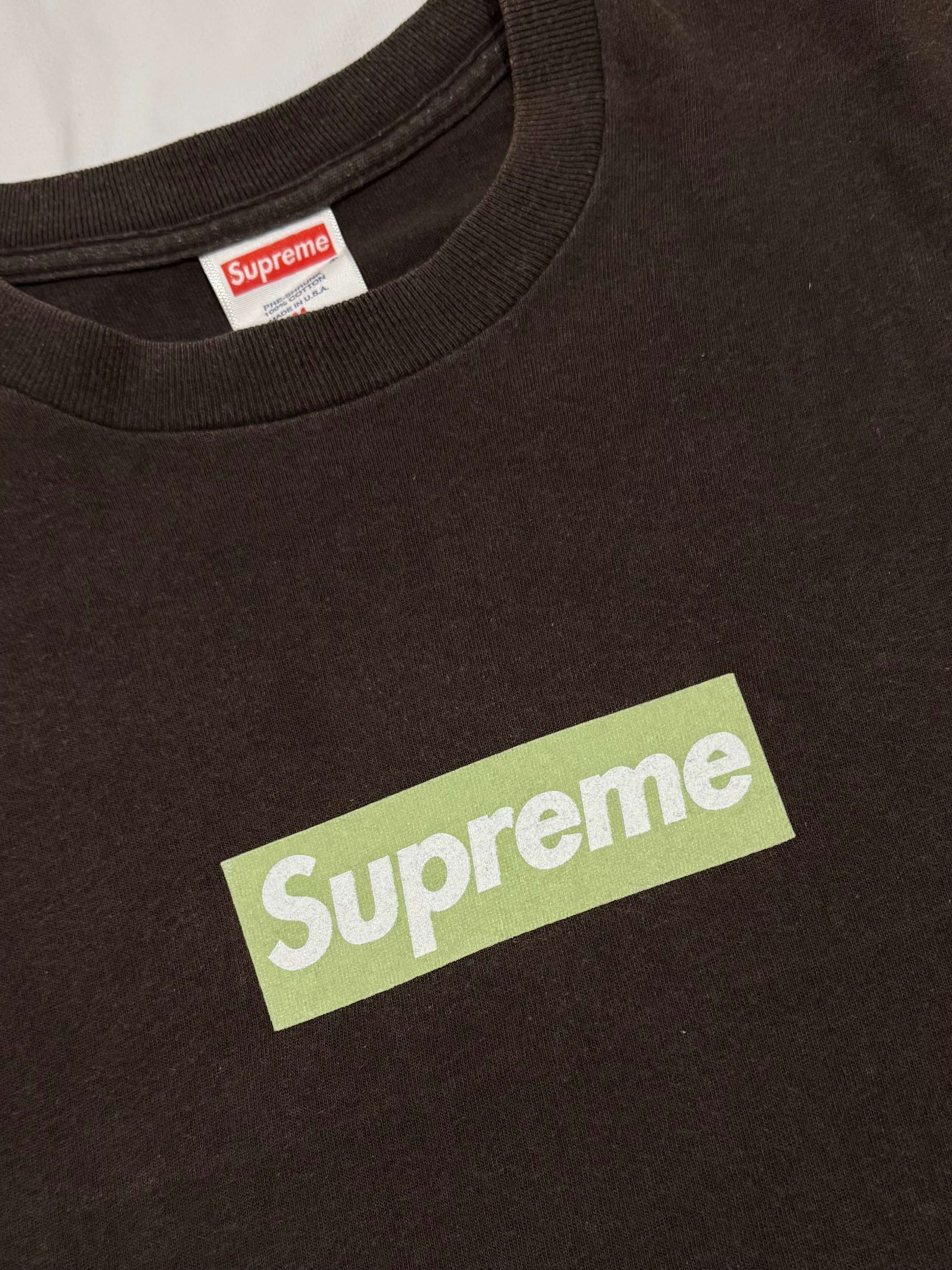 Supreme “Kiwi” Box Logo Tee 2001